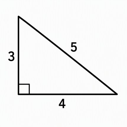 gpt-image-2: a 3-4-5 triangle