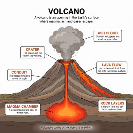 MAI-Image-2.6: a volcano