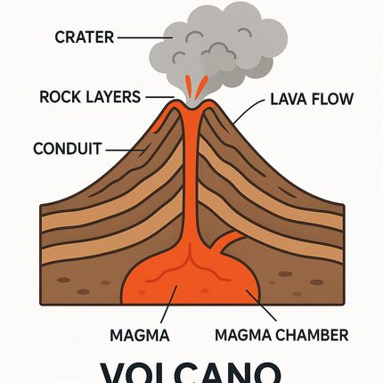 gpt-image-1: a volcano