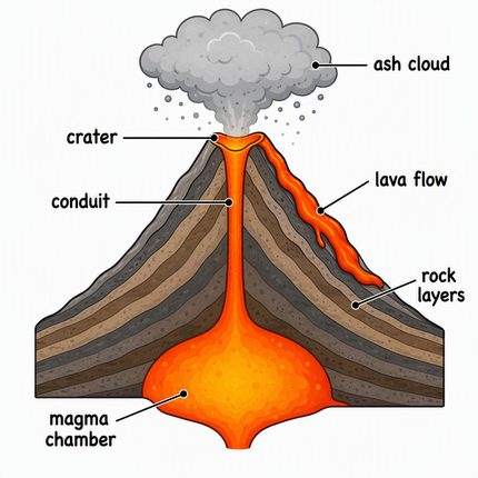 gpt-image-2: a volcano